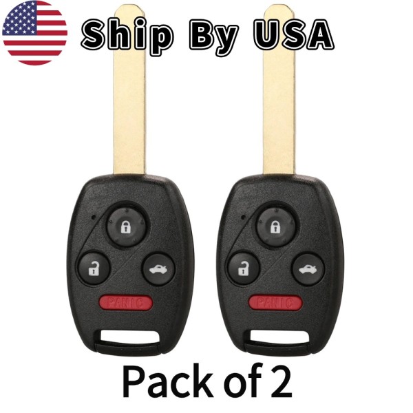 Honda Civic 2006-2013 4 Button Remote Head Key for N5F-A05TAA / N5F-S0084A